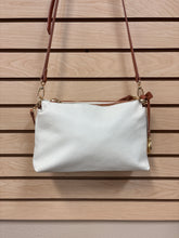 Load image into Gallery viewer, Valentina Crossbody Shoulder Bag Cream