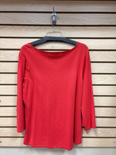 Load image into Gallery viewer, Charter Club Long Sleeve Top Red Size Large