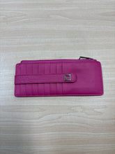 Load image into Gallery viewer, Lodis Julia Long Stacker Leather Card Holder Pink