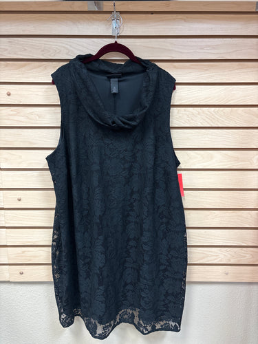 Lane Bryant Sleeveless Dress Black Size 28