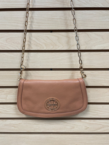 Tory Burch Crossbody Clutch Bag Brown