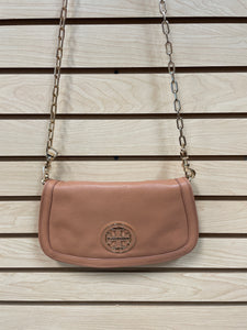 Tory Burch Crossbody Clutch Bag Brown