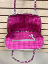 Load image into Gallery viewer, Vera Bradley Shoulder Bag Pink And Gray