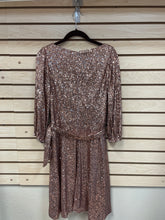 Load image into Gallery viewer, DKNY Long Sleeve Dress Bronze Size Petite 10