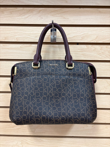 Calvin Klein Satchel Bag Brown