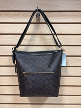 Load image into Gallery viewer, Coach Shoulder Bag Brown And Black