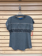 Load image into Gallery viewer, Apt.9 Short Sleeve Top Gray Size X-Small