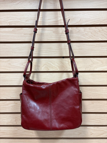 Hobo Crossbody Bag Red