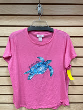 Load image into Gallery viewer, Stella Parker &quot;Go With The Flow&quot; Short Sleeve Top Pink Size X-Large