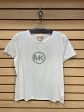 Load image into Gallery viewer, Michael Kors Short Sleeve Top White Size Medium