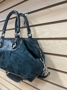 Coach Satchel Shoulder Bag Black