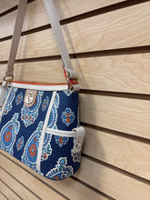 Load image into Gallery viewer, Spartina Shoulder Bag Blue And White