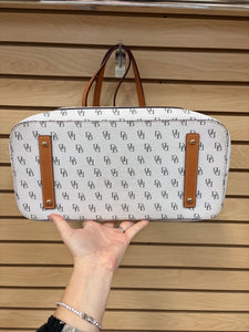 Dooney & Bourke Shoulder Bag White And Gray