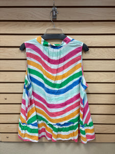 Crown& Ivy Sleeveless Top Multi Color Size X-Large