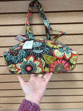 Load image into Gallery viewer, Vera Bradley Shoulder Bag Green And Brown