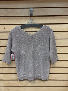 WD-NY Long Sleeve Top Taupe Size X-Small