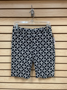 Talbots Shorts Black And White Size 2