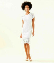 Load image into Gallery viewer, Lilly Pulitzer Aliza Polka Dot Lace Midi Dress White Size 10