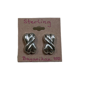 Bayanihan 925 Sterling Silver Post Earrings
